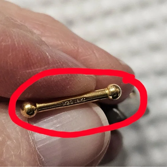 Vintage 14KGP Gold and Brown Jasper Gemstone Beaded Bracelet - Picture 15 of 15